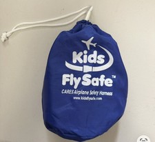 Cares Airplane Safety Travel Harness Kids Fly Safe Toddler Black Nylon Buckle