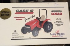 Scale Models Case IH Farmall DX33 1/16 Signed 1 of 225 Sales Meeting AZ 2004