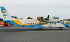 Short 360 S-360 Tiara Air Desktop Wood Airplane New Model Large Scale 1/48