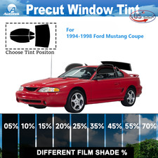 Computerized Custom Precut 2ply Window Tint Film Kit For 1994-1998 Mustang Coupe