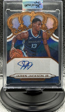 Panini 2018-19 Crown Royale Jaren Jackson Jr. Auto Crown Rookie #CR-JJJ