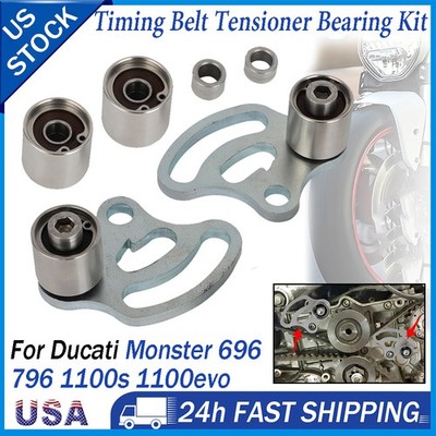 Timing Belt Tensioner Bearing Kit For Ducati Monster 696 796 1100s Scrambler 797