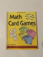 Activities for Learning Math Card Games 3rd Ed. Often Used with RightStart Math