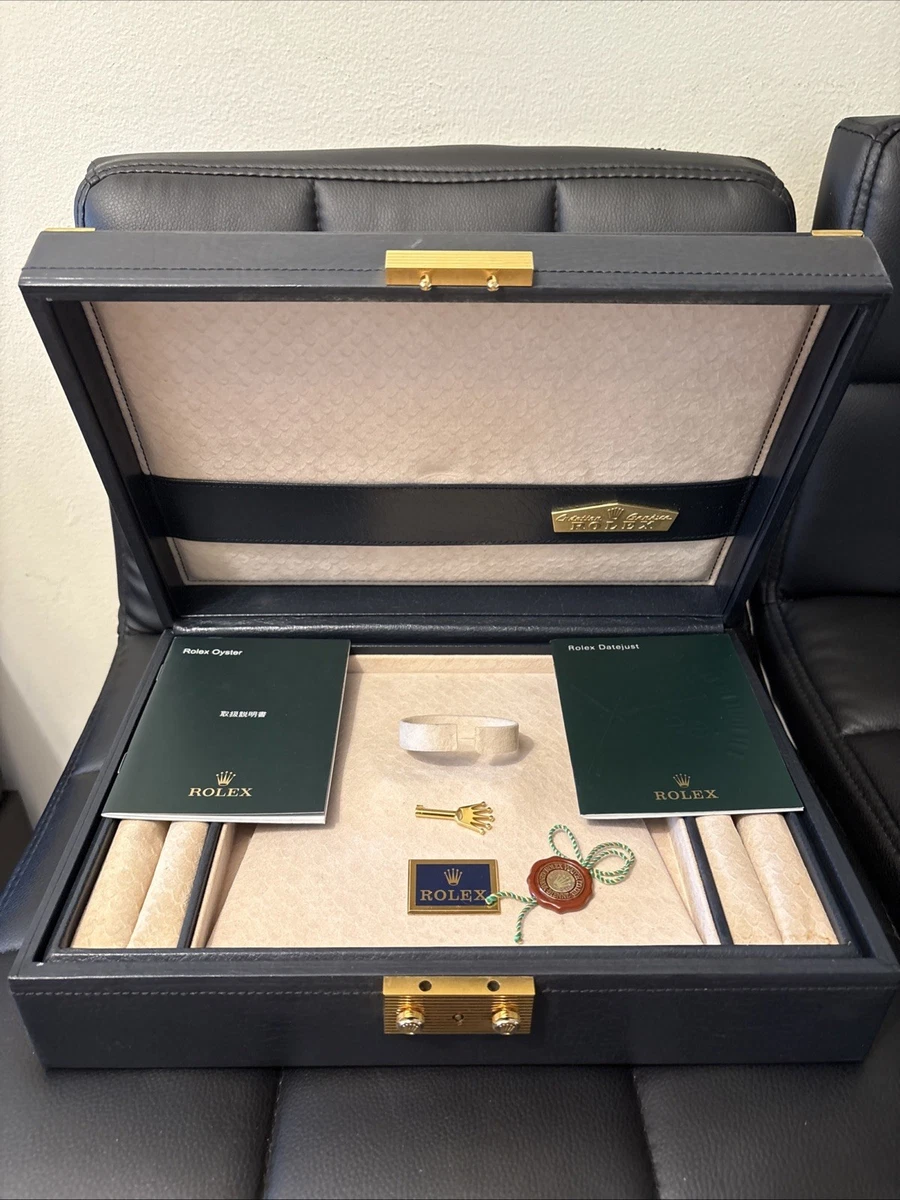 Preços baixos em Caixas de Apresentação Rolex Watch Multi | eBay