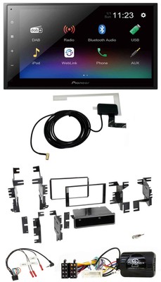 Pioneer DAB Lenkrad Bluetooth 2DIN USB Autoradio für Nissan Quest Titan Versa No