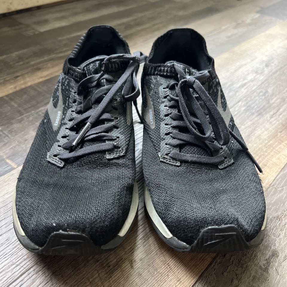 Brooks Ricochet Womens US 9 Black Running Shoes Cross Trainers Ladies Medium B - Image 2 of 4