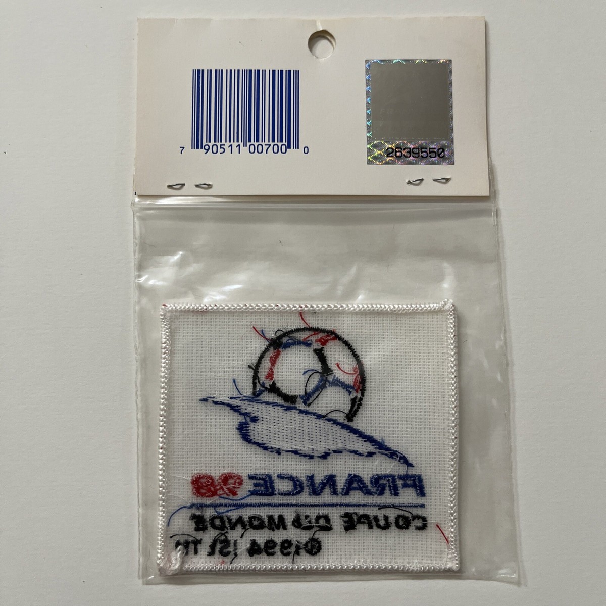 1998 FRANCE 98 FIFA World Cup Sew-on Iron On Patch Vintage