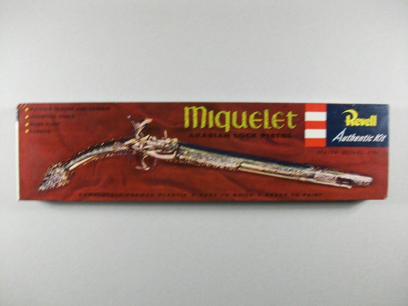 Vintage 1955 Revell Pre-S Miquelet Arabian Lock Pistol  1/1 Scale  