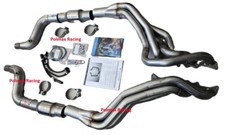 New 1-78 Stainless Power Headers Catted Pipes 2024-26 Mustang Gt Dark Horse