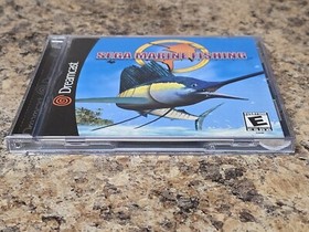 Sega Marine Fishing (Sega Dreamcast, 2000) Authentic & Complete with Reg Card!