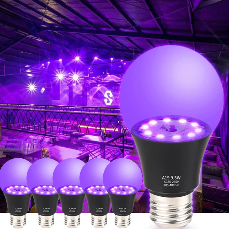 Blacklight fluorescent on sale light bulbs