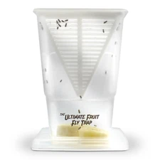 Ultimate Fruit Fly Trap - Reusable Indoor Trap Catches Fruit Flies