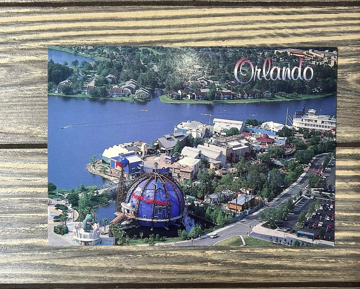 Vintage Orlando Florida City Sights Postcard