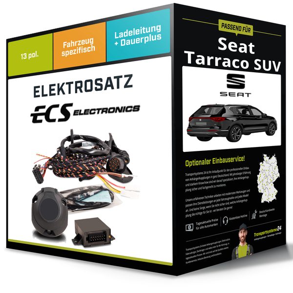 Elektrosatz 13-Pol Spezifisch für Seat Tarraco SUV 09.2018-05.2024-image