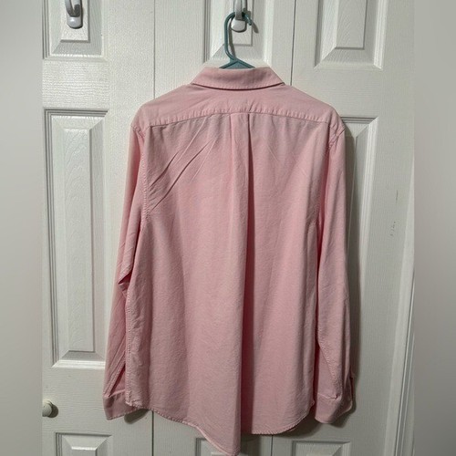 Five Four x Poggy The Man XL Darrick Oxford Shirt Pink Button Up Long Sleeve - Picture 10 of 11
