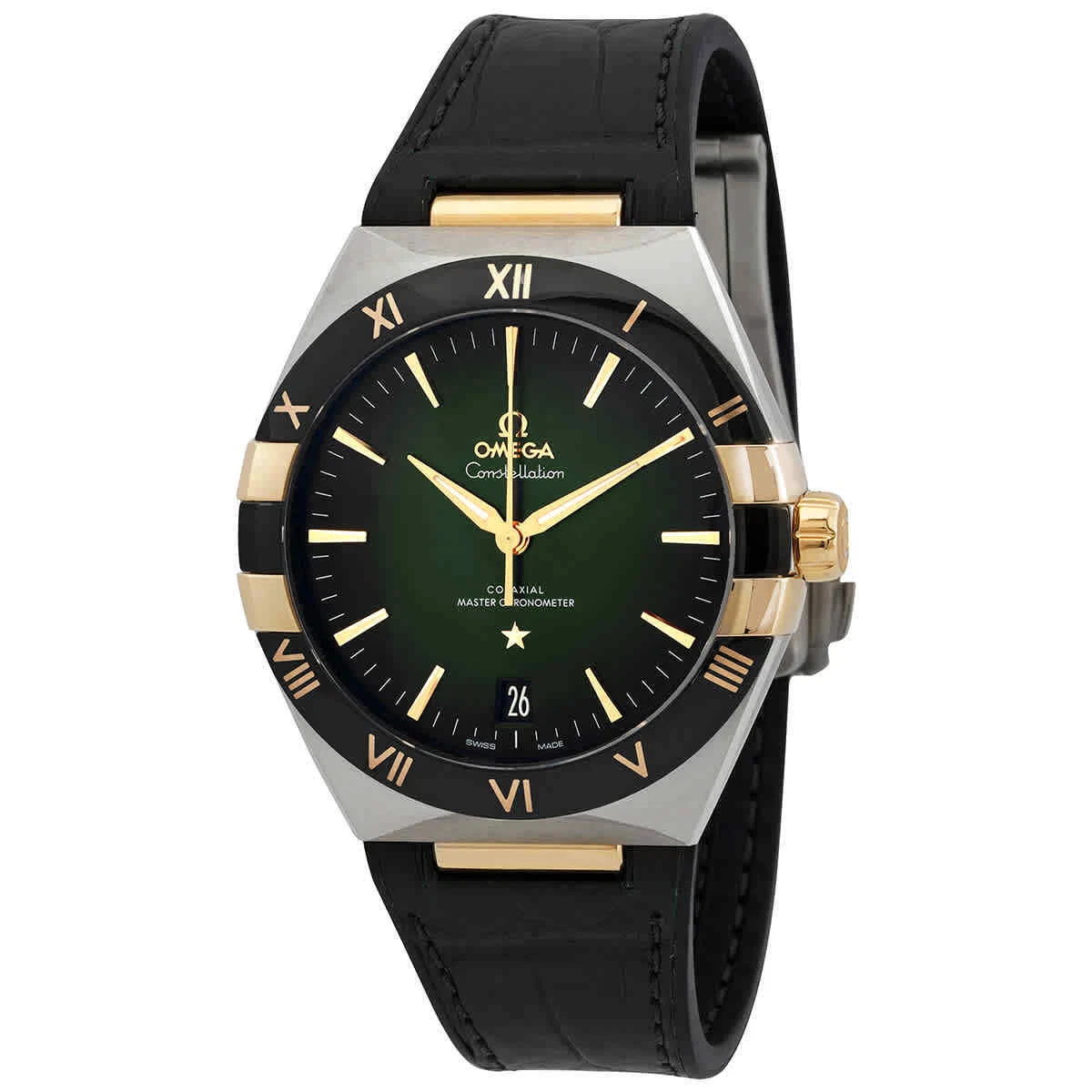 Omega constellation green dial sale