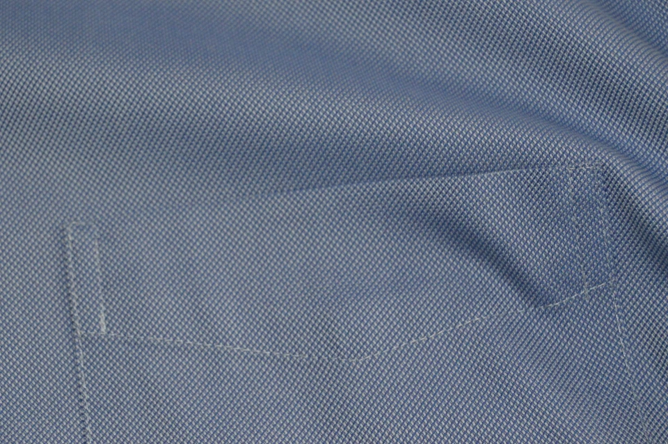 Harold Powell 15 1/2 32/33 Man's Dress Shirt Blue Check Cotton - Image 4 of 4