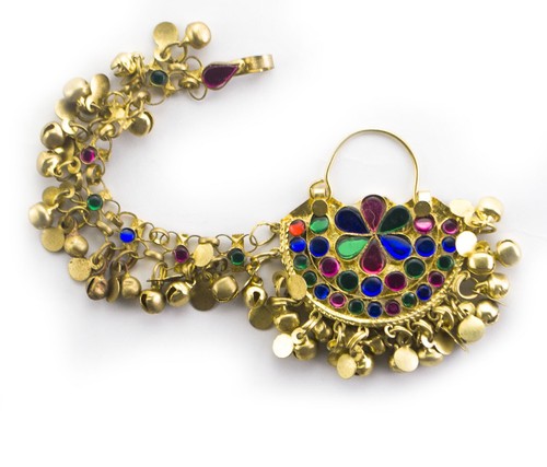 MAATHA PATI KUCHI PASHTUN HEADDRESS TURKISH AFGHAN PARTY WEDDING KUCHI JEWELLERY - Picture 3 of 45