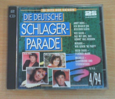 Die deutsche Schlagerparade 4/94 (2 CD) GUTER ZUSTAND