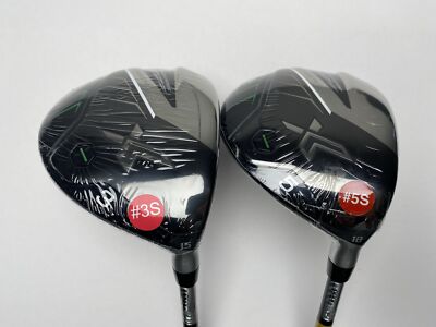 XXIO 2022 X 3 & 5 Fairway Wood Set 15* 18* Miyazaki AX-II Flex