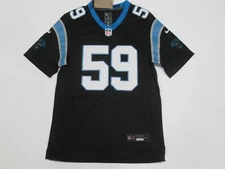 Luke Kuechly #59 Carolina Panthers Men's Retired Player Jersey Black