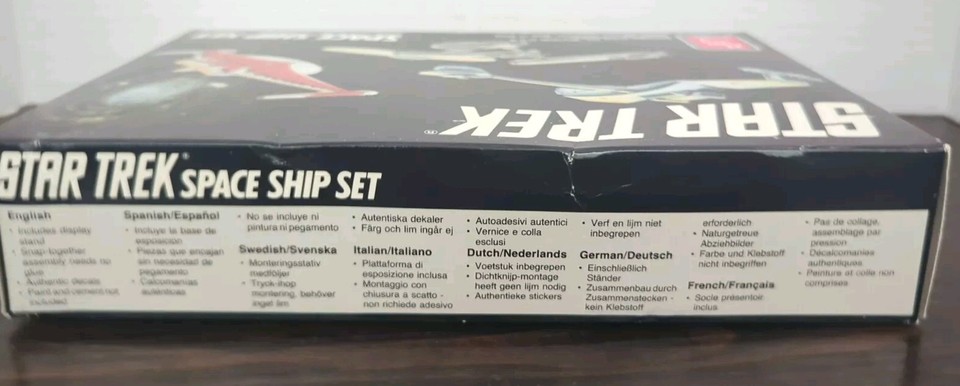 Maquette Star Trek Revell – Coffret 3 Vaisseaux Ferengi, Klingon, Romulan – 6858