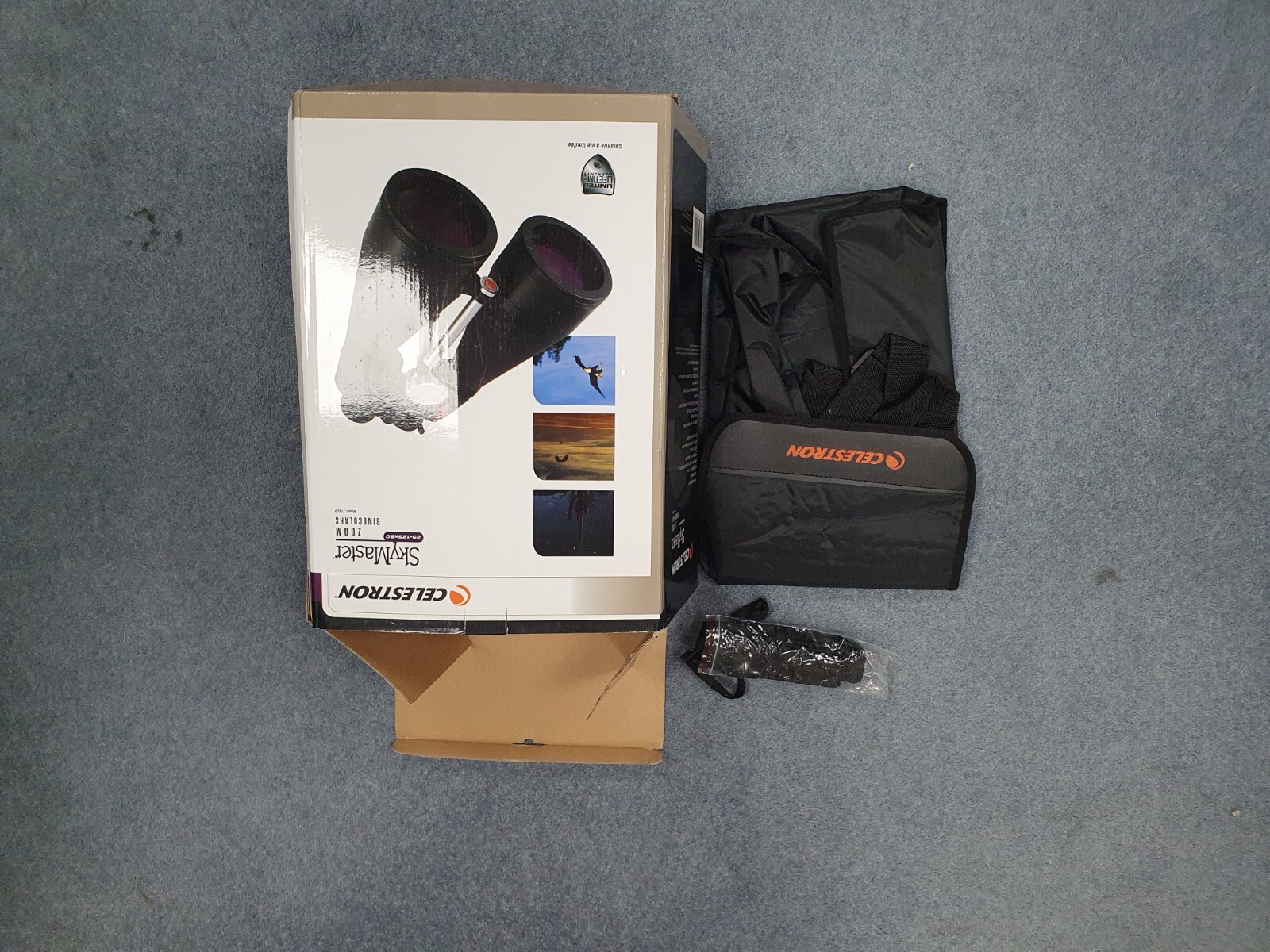 Celestron 25125x80 Skymaster Zoom Binoculars 71020 + Tripod eBay