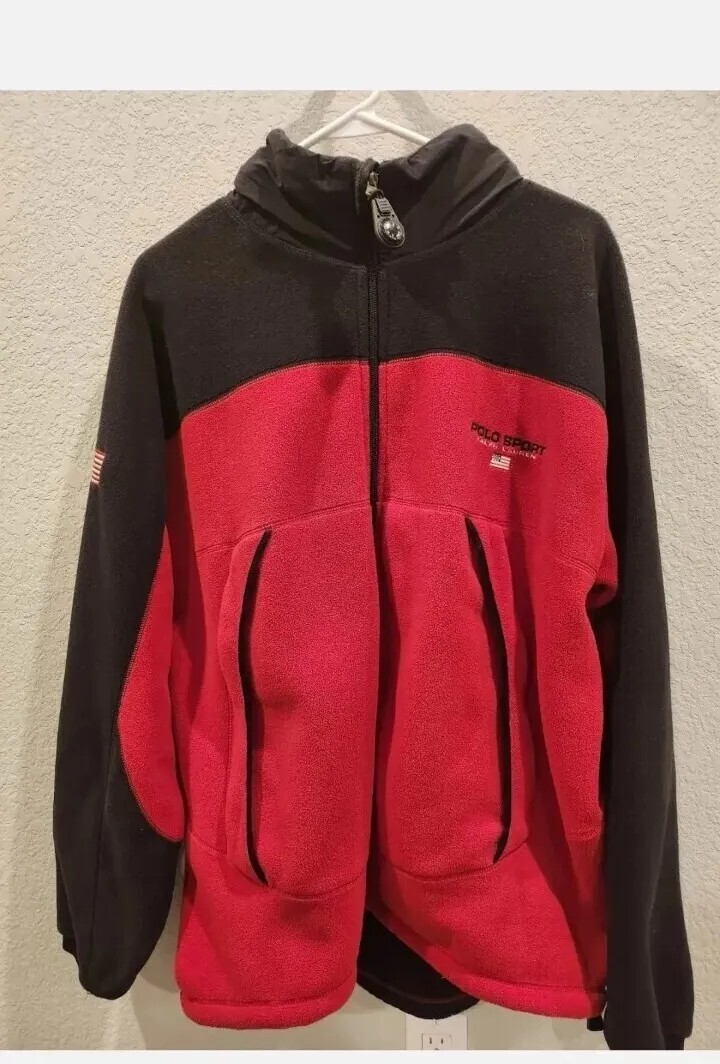 Polosport Ralph Lauren polartec zip up fleece sz XXL. | eBay