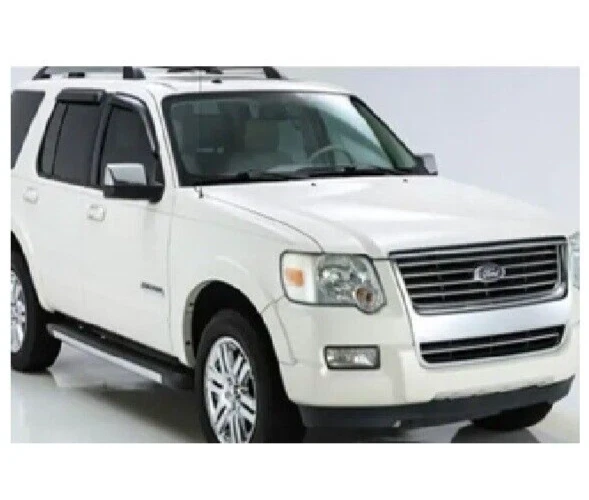 Protectores de lluvia contra humo AVS con cinta viseras de ventilación sombra para Ford Explorer 2002-2010 Foto 2 de 3