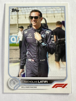 Topps 2022 Flagship Formula 1 F1 Formel 1 Williams Nicholas Latifi