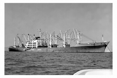 mc5072 - American Cargo Ship - Mormacaltair - Foto 6x4