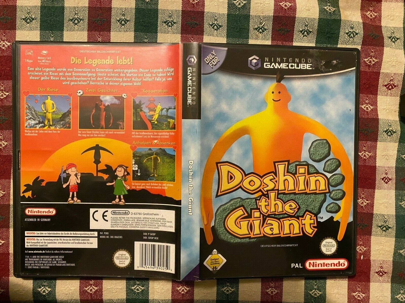 Doshin the Giant Nintendo Gamecube PAL European English German NI Tani, gwarancja jakości