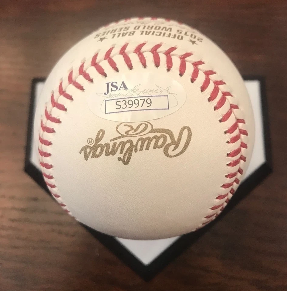 MATT HARVEY Signed BASEBALL JSA Certified Autograph 2015 WS NY Mets - Image 2 of 3