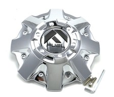New Fuel Off-road Chrome 568 Lug Bolt On Wheel Center Cap 1001-63 Maverick Rim