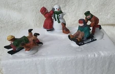 Department 56 "SNOW CHILDREN" Set of 3  Heritage Village Collection 59382 