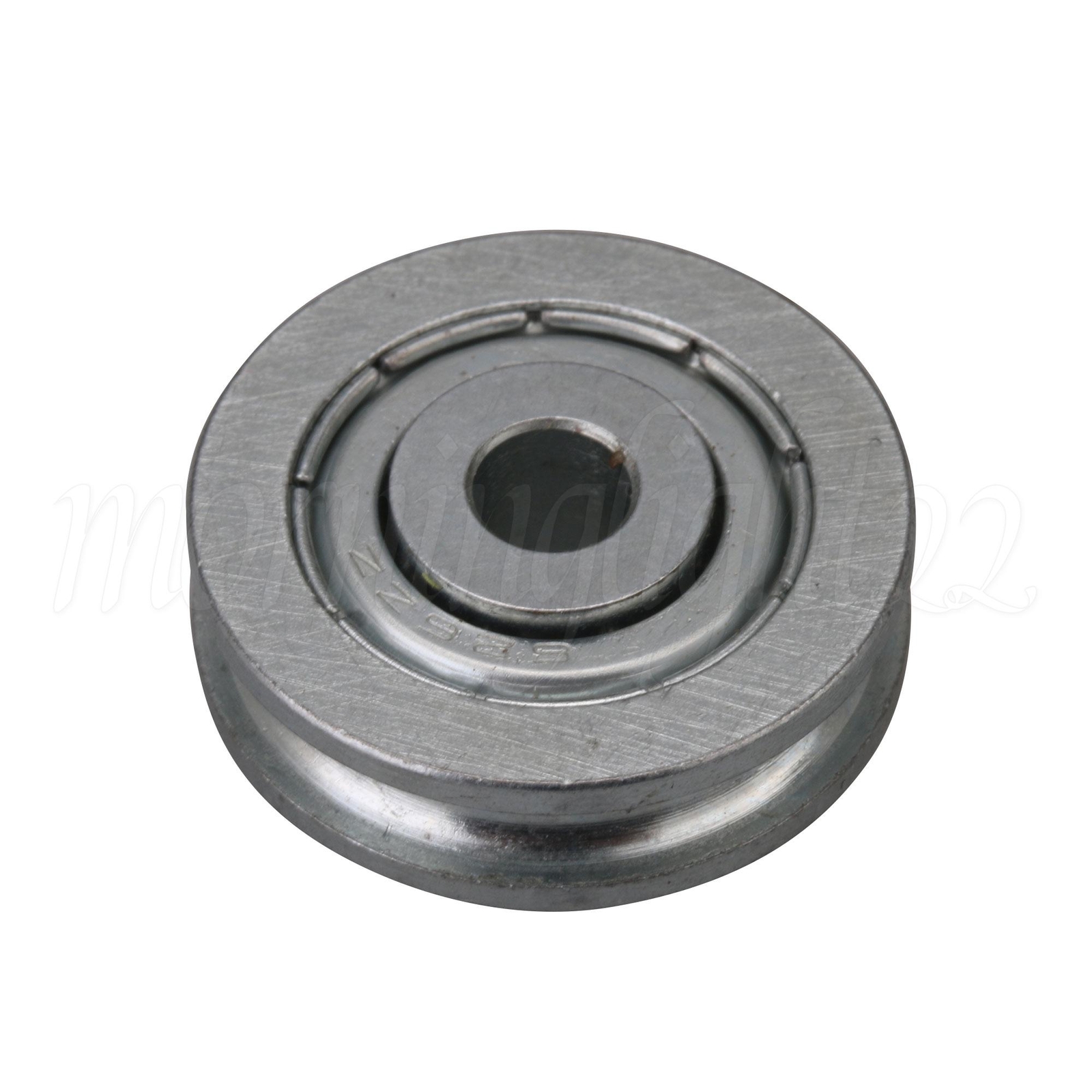 2PCS Steel Round Pulley Groove Track Roller Pulley Wheel Bearing Inside eBay