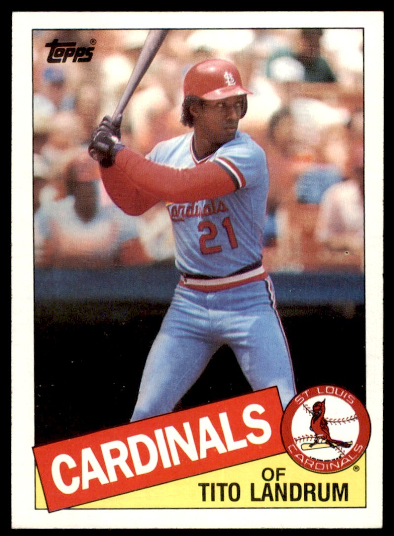 1985 Topps #33 Tito Landrum rwW1Bz | eBay