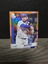 2024 Big League Base Uncommon Electric Orange Foil # 236 Max Muncy