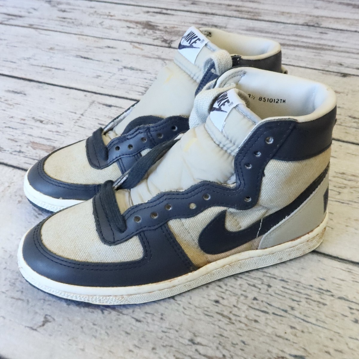 1985 NIKE TERMINATOR キャンバス OG ターミネーター Vintage 1985 Nike Terminator Basketball Shoes 851012TH | eBay