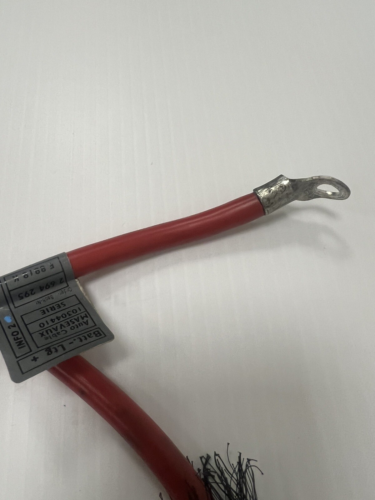 🚘 0002 BMW 5 E39 M5 POSITIVE BATTERY CABLE 61102694295 2694295 GENUINE