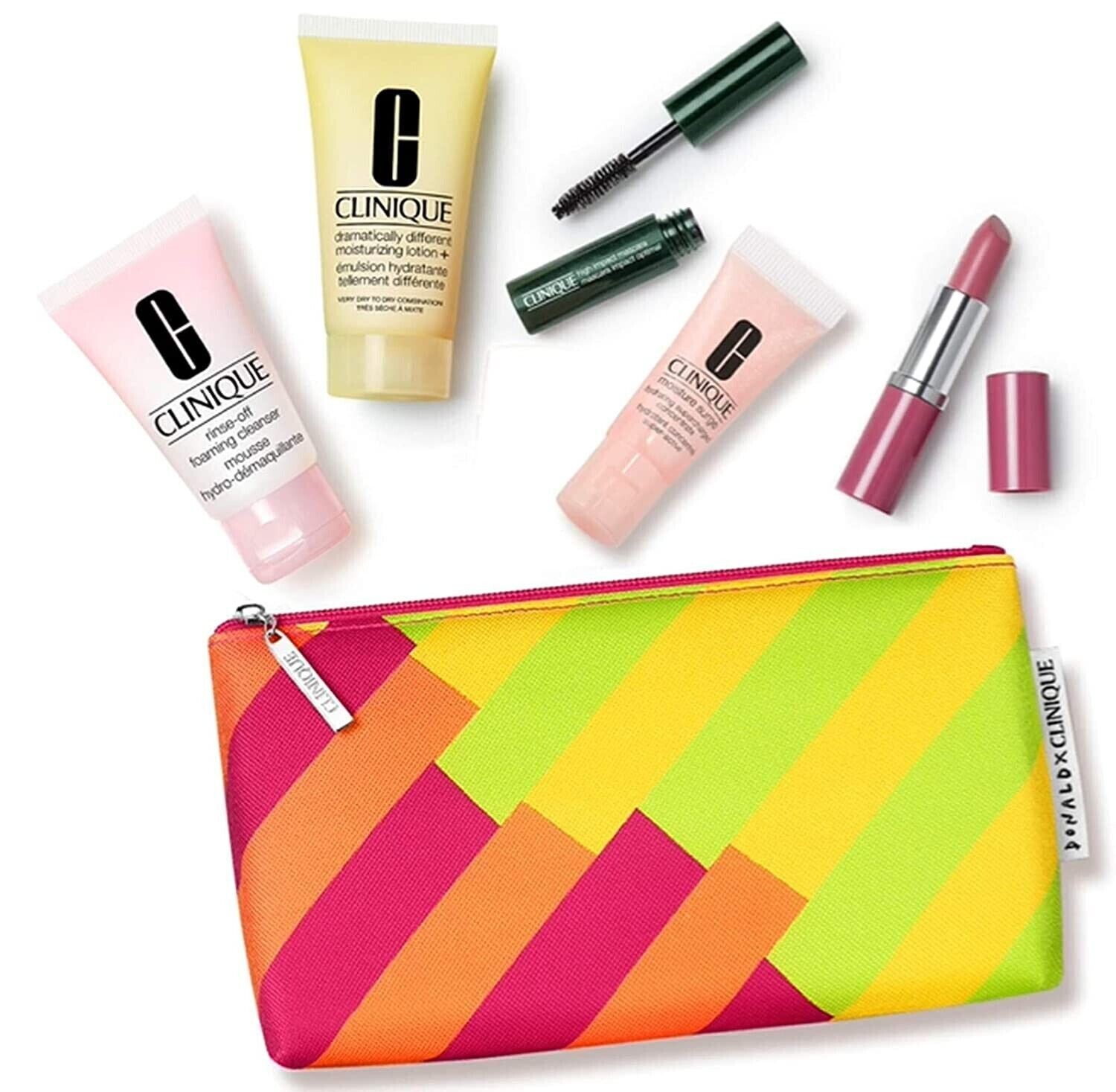 Clinique Spring Glow Gift Set with Nude Lip & Skincare 6pcs-image