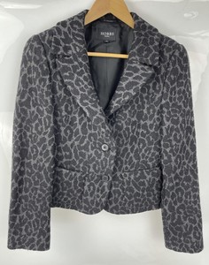 hobbs leopard print coat