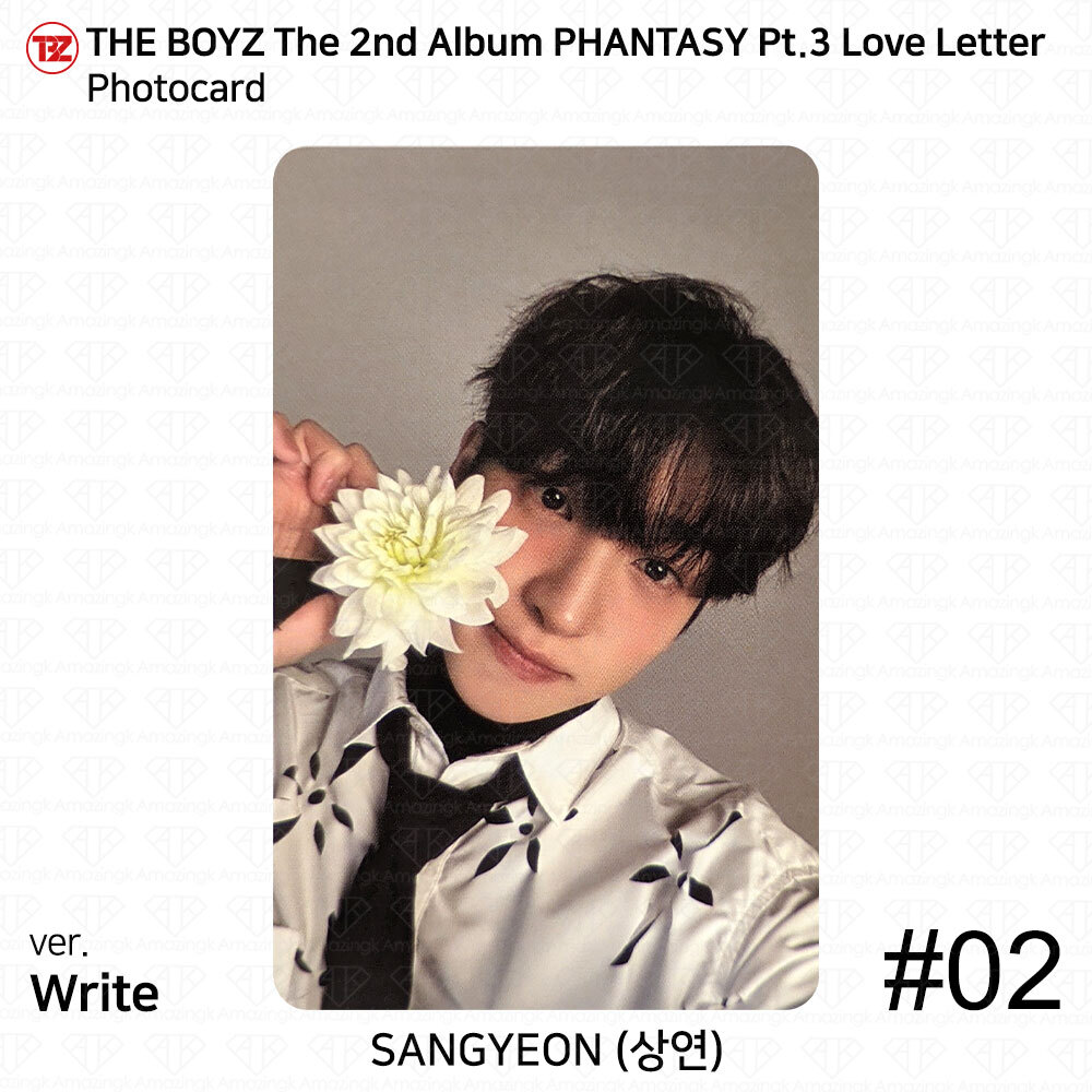 The Boyz Phantasy Pt.3 Love Letter Photocard Postcard Frame Film