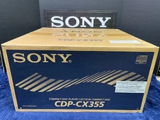 _-NEW-FACTORY SEALED!-_  Sony CDP-CX355 300 disc CD Changer Player Set NOS