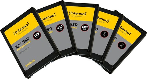 Intenso Interne 2,5" SSD SATA III Performance, 128 GB, 550 MB/Sekunden, Schwarz - Bild 6 von 6