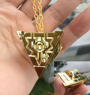 3D Yu-Gi-Oh Necklace Millenium Pendant Jewelry Anime Yugioh Toy Cosplay  Pyramid Egyptian Eye of Horus Necklace - AliExpress