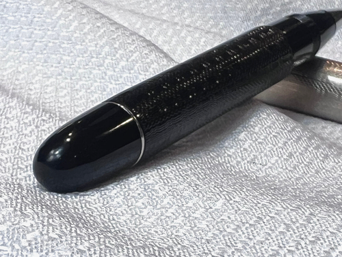 Omas Italy S2001 Rolling Ball Point Pen Guilloché Barrel W/ Sterling Silver Cap - 第 6/17 張圖片