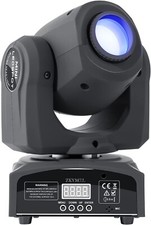 ZKYMZL 25W LED Moving Head Stage Lights - 8 Gobos, 8 Colors, 9/11 Channels,