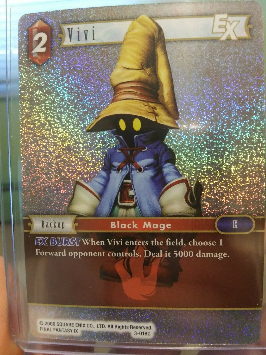 Final Fantasy TCG Opus 3 Vivi 3-018c Foil Common NM FFTCG | eBay