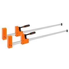 JORGENSEN 48-inch Bar Clamps, 90 Cabinet Master Parallel Jaw Bar Clamp Set,